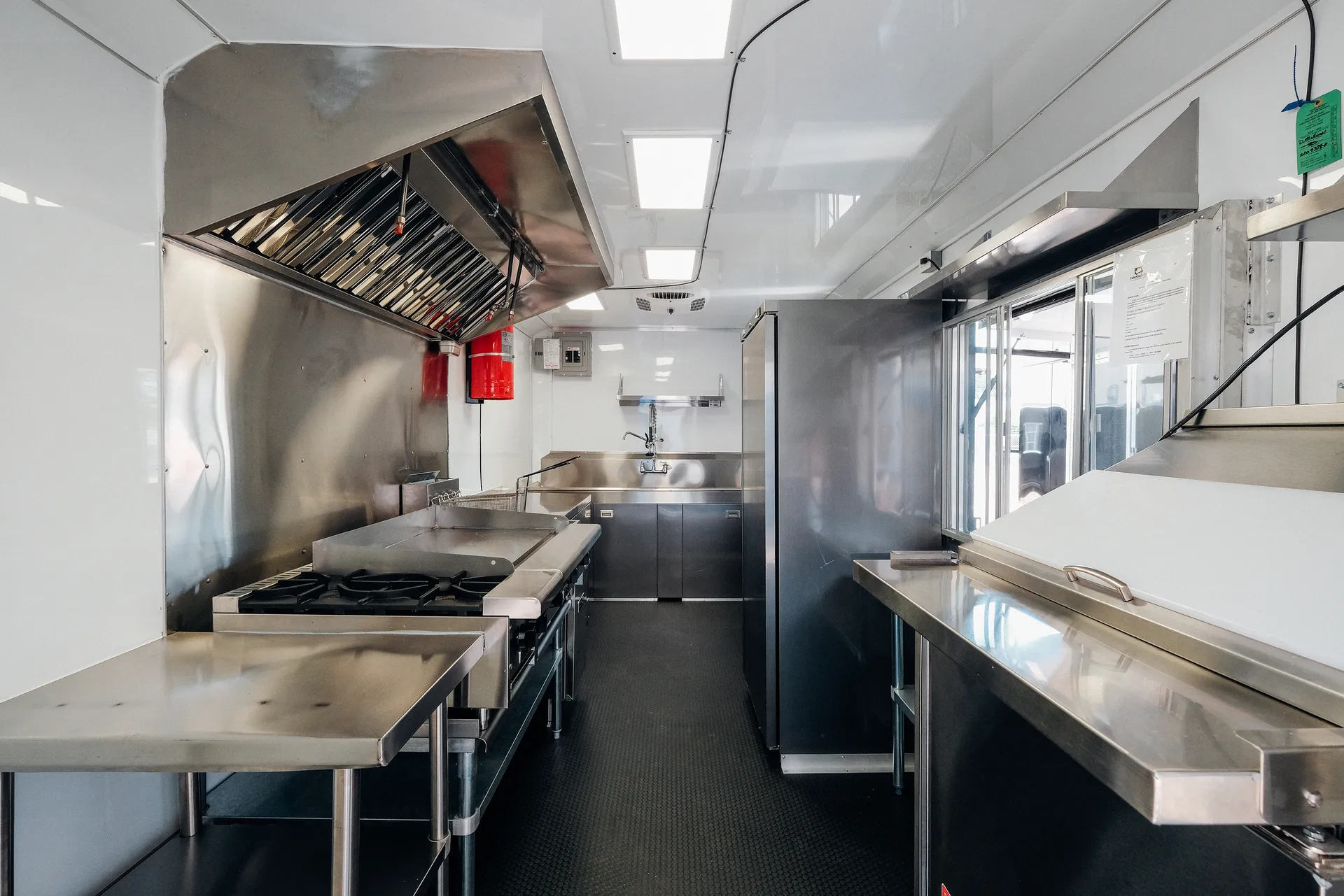 Van to food truck conversion project