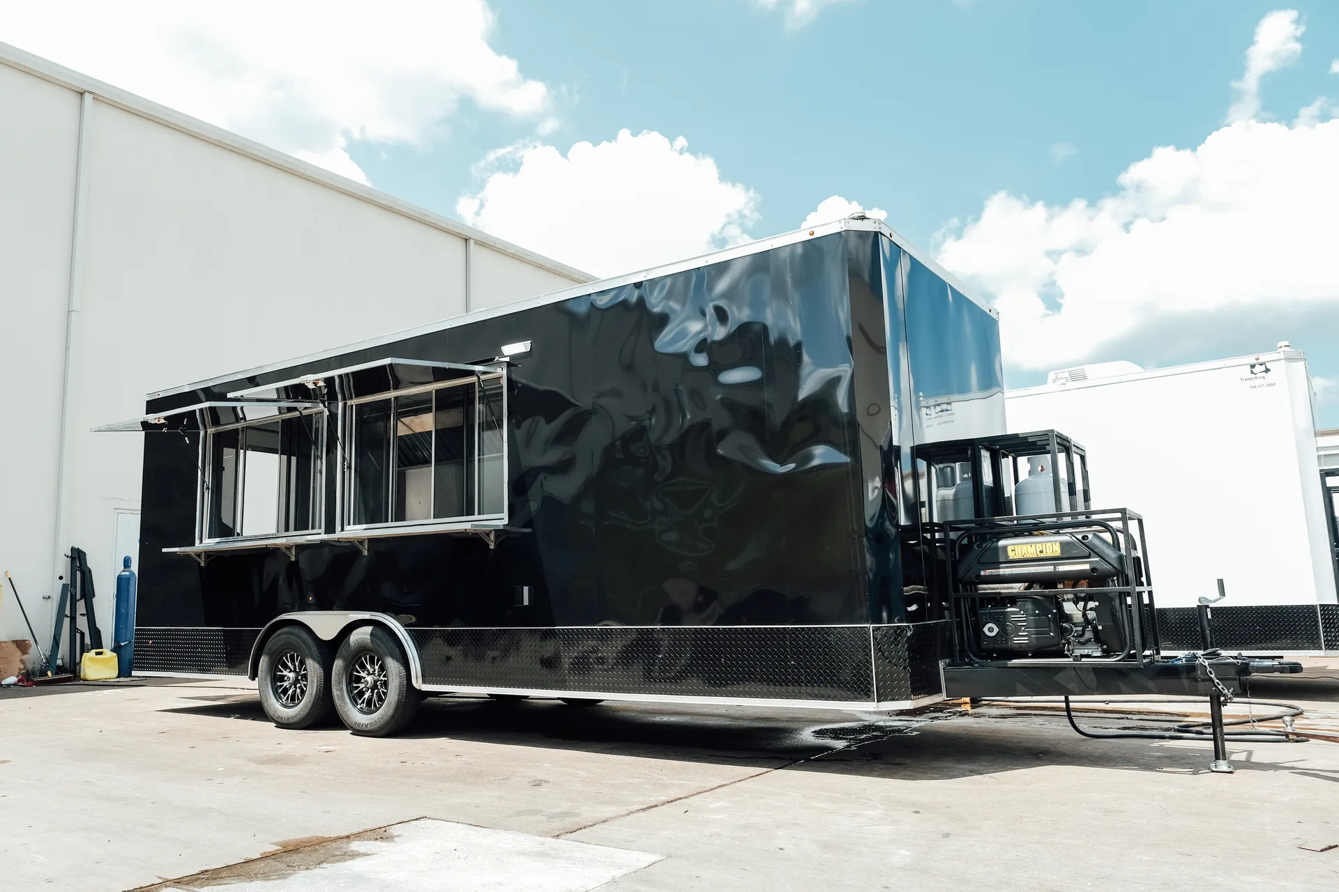 Black Concession Trailer