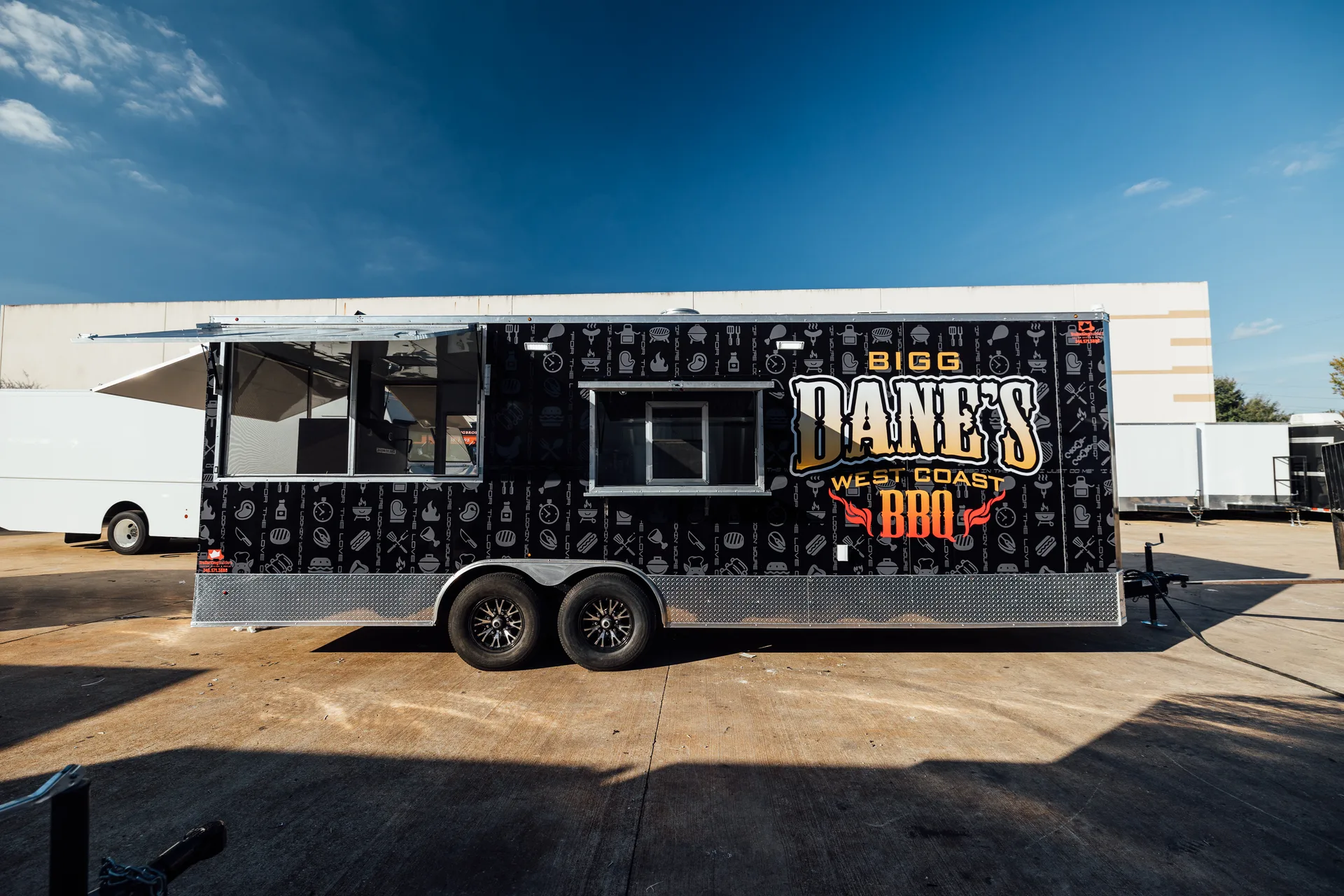 Snow Cone Trailer — Detail